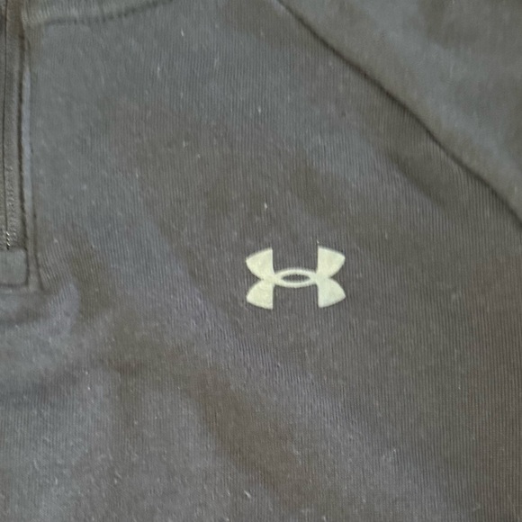 Under Armour Women’s Black 1/4 Zip Pullover Sweatshirt Size M NWT - Picture 3 of 6